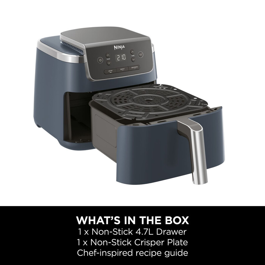 ninja air fryer pro 4.7l – cyber space af140ukcyd