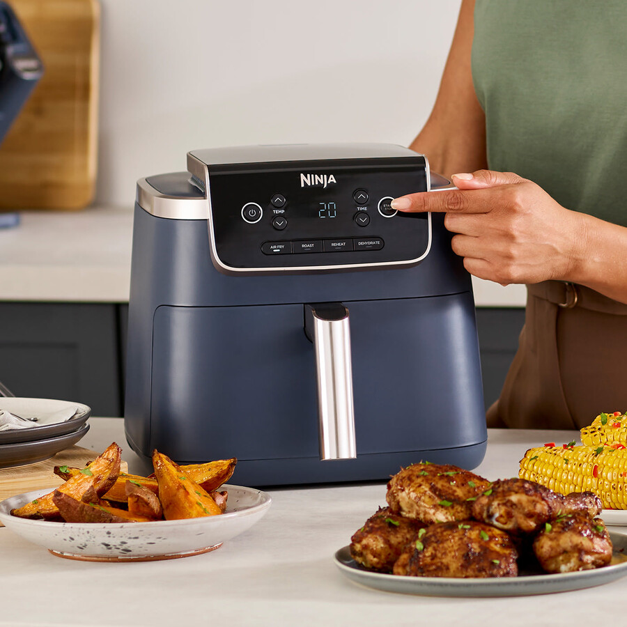 ninja air fryer pro 4.7l – cyber space af140ukcyd