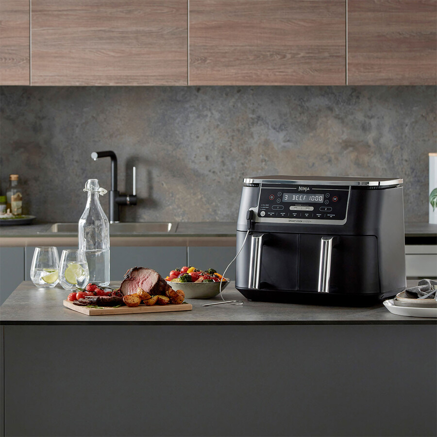 ninja foodi max dual zone airfryer met smart cook system af451uk