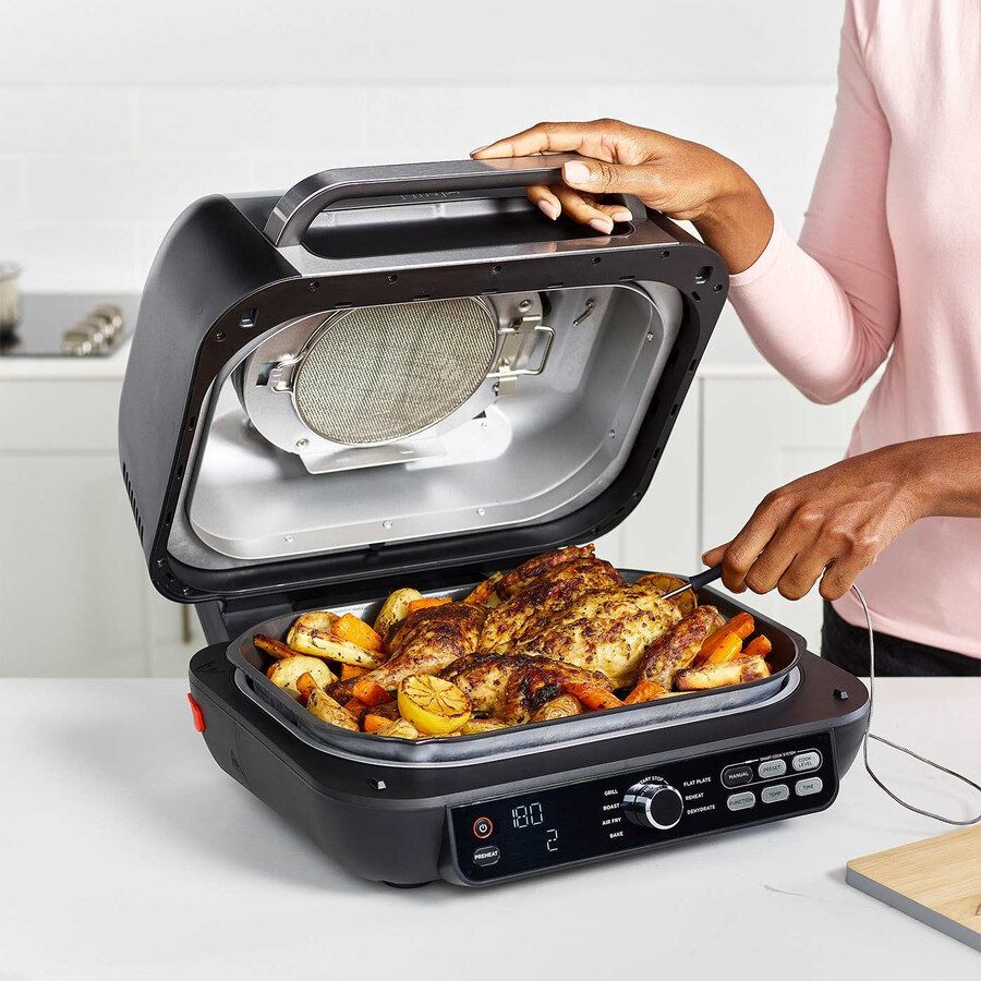 ninja foodi max pro health grill platte bakplaat en airfryer ag651uk