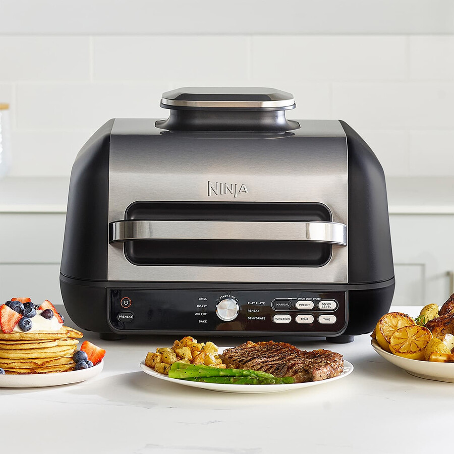 ninja foodi max pro health grill platte bakplaat en airfryer ag651uk