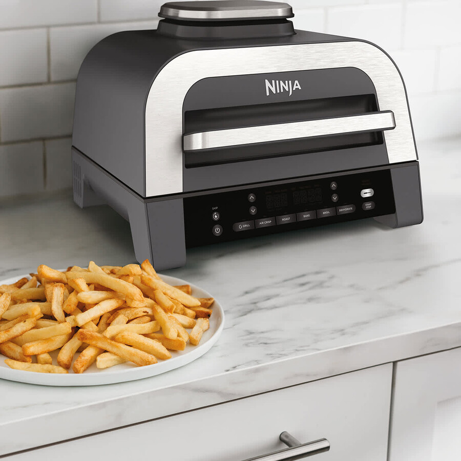 ninja 6-in-1 max grill airfryer dg551uk