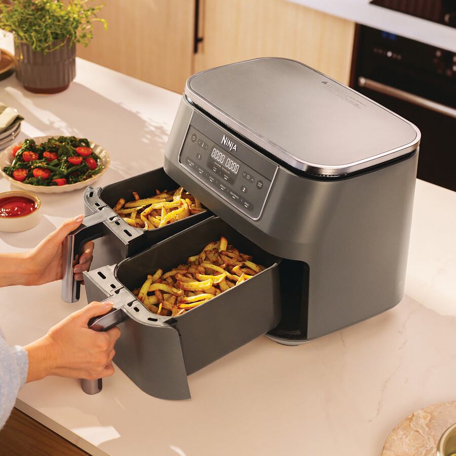 ninja 6-in-1 dual zone airfryer 7.6l dz300uk