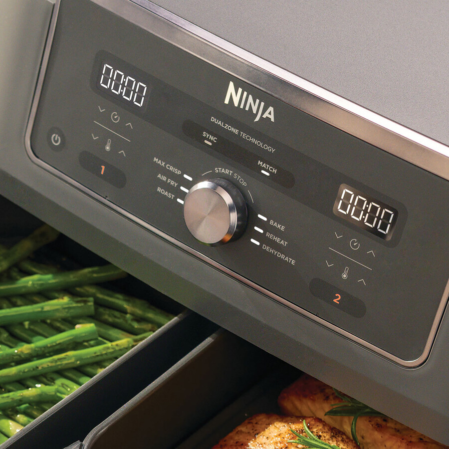 ninja max 6-in-1 dual zone airfryer 95l dz400uk