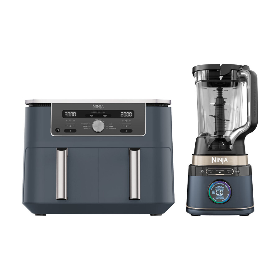 ninja dual zone airfryer detect power blender bundel