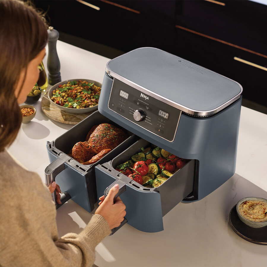 ninja dual zone airfryer detect power blender bundel