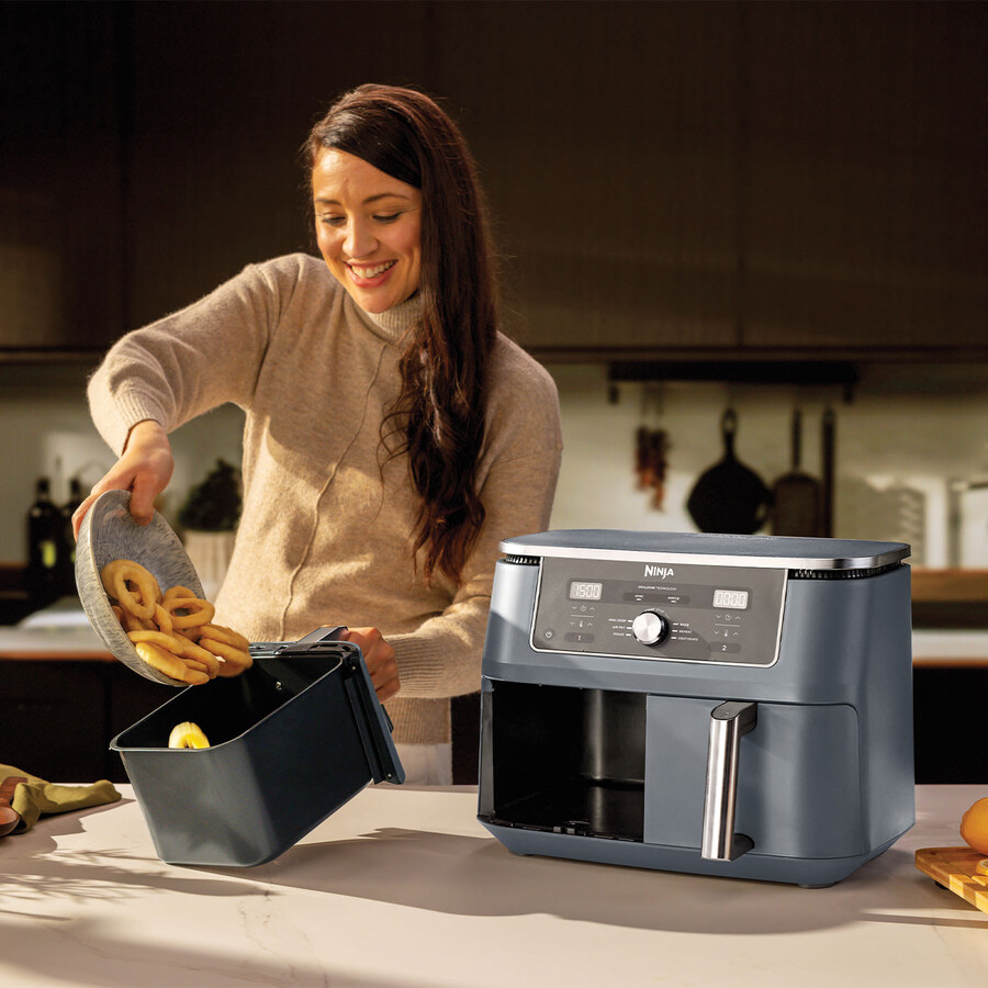 ninja dual zone airfryer detect power blender bundel