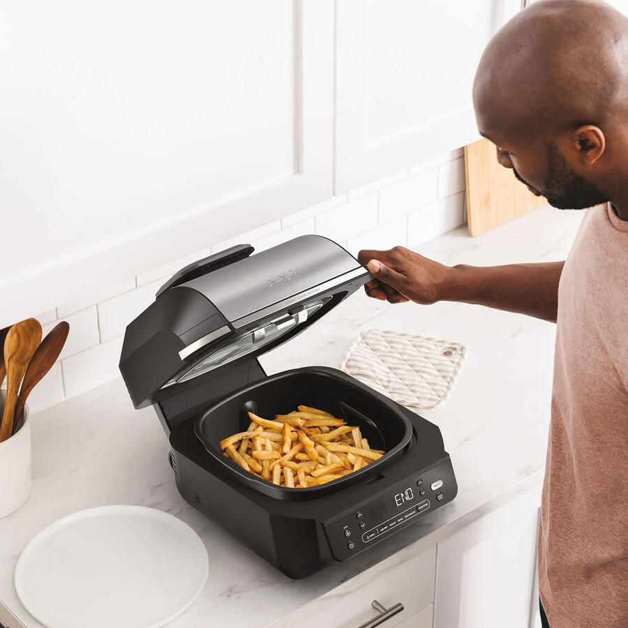ninja 5-in-1 grill airfryer eg351uk