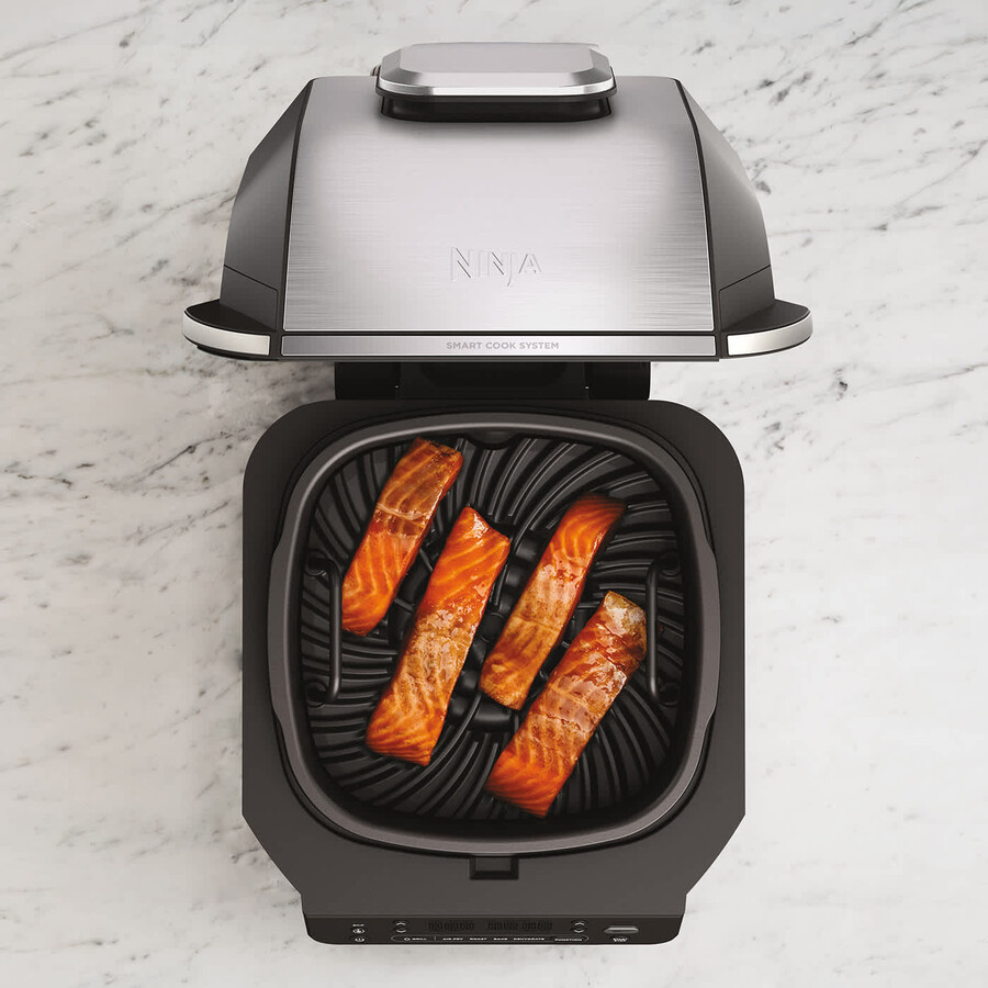 ninja 5-in-1 grill airfryer eg351uk