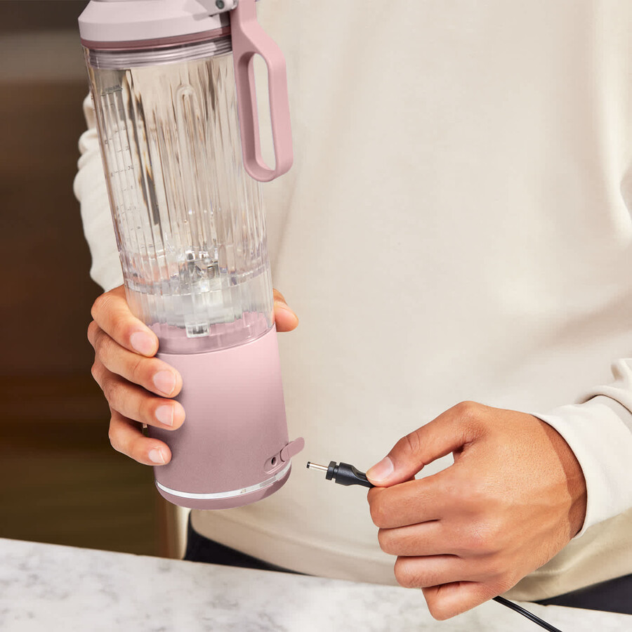 ninja blast max draagbare blender - dusty pink bc251ukpk