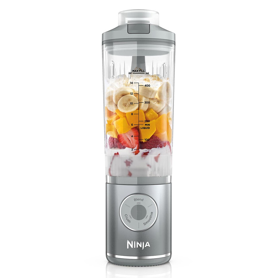 ninja blast max draagbare blender - zilver bc251uksl