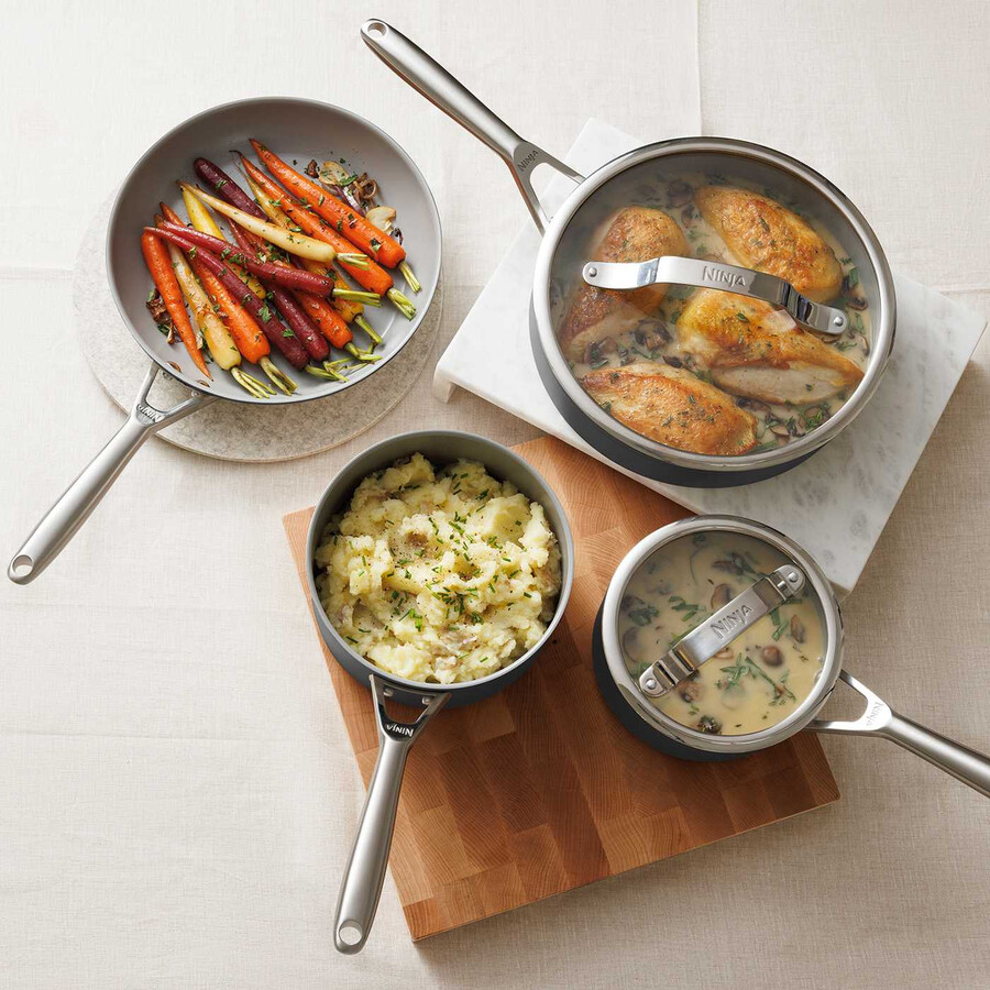zerostick ceramic pro - 26cm sautépan - middernachtblauw