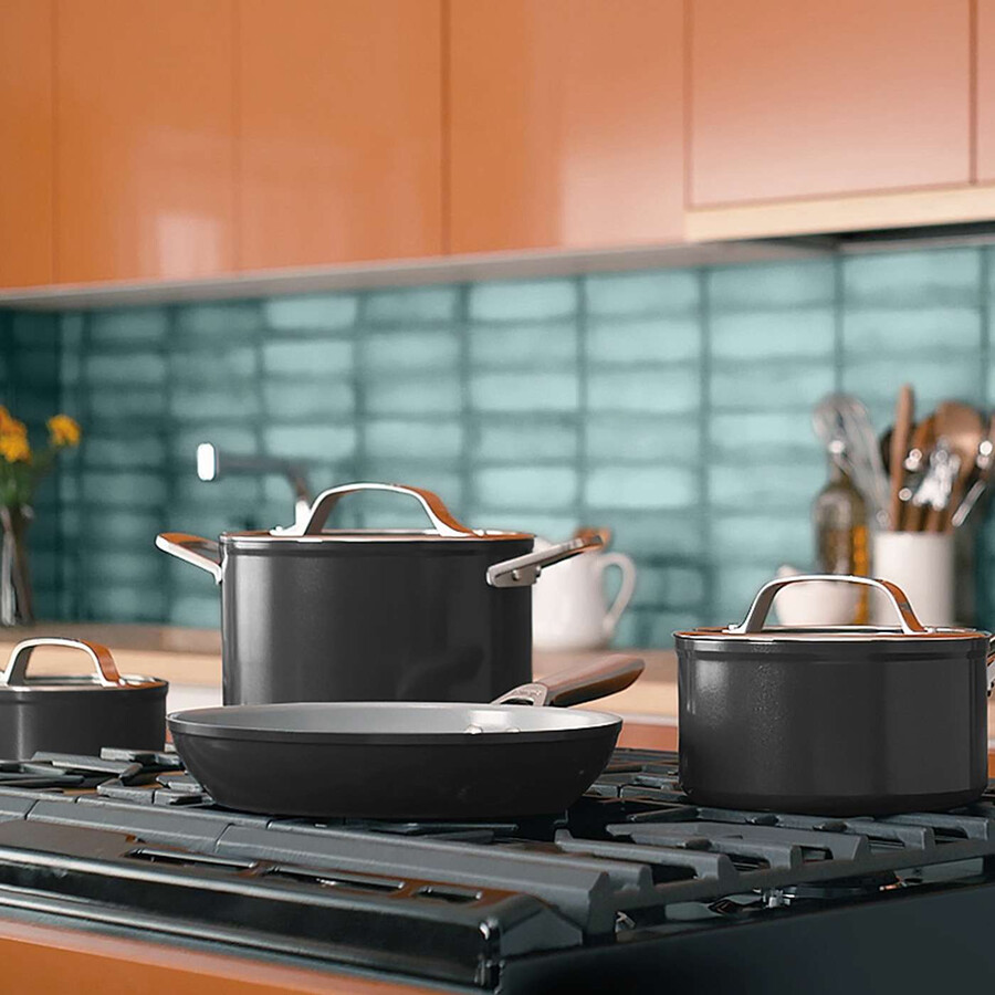 zerostick ceramic pro - 26cm sautépan - middernachtblauw
