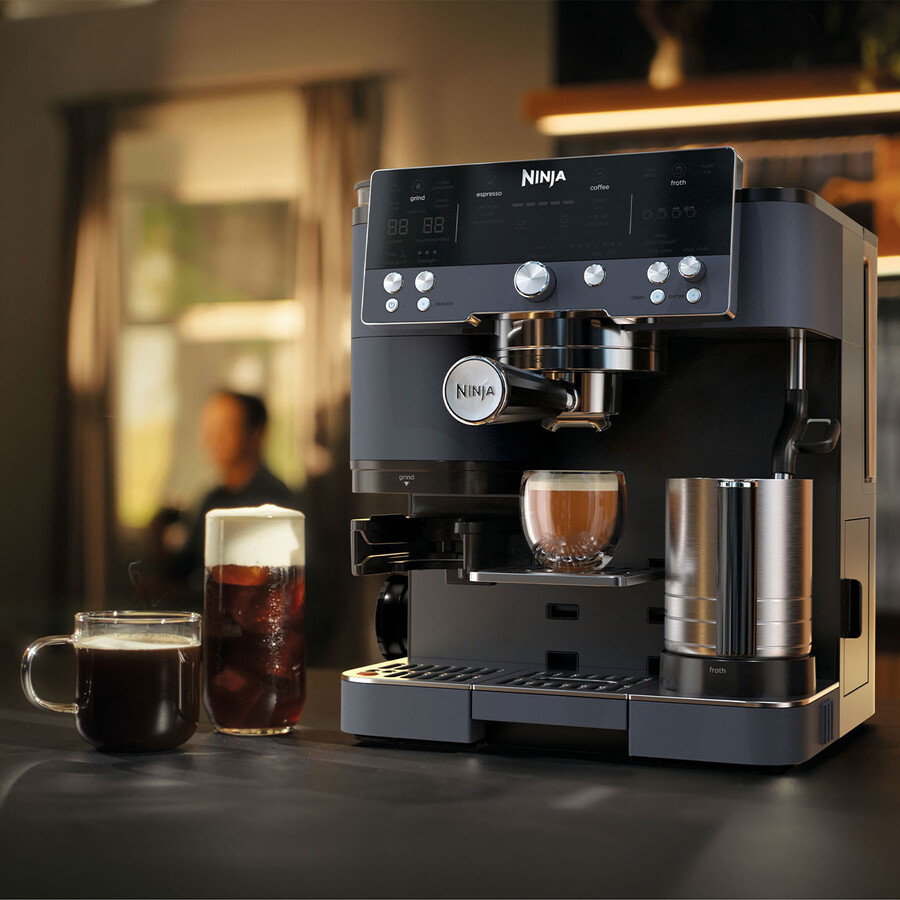 ninja luxe café premier espressomachine - cyber space es601ukcy