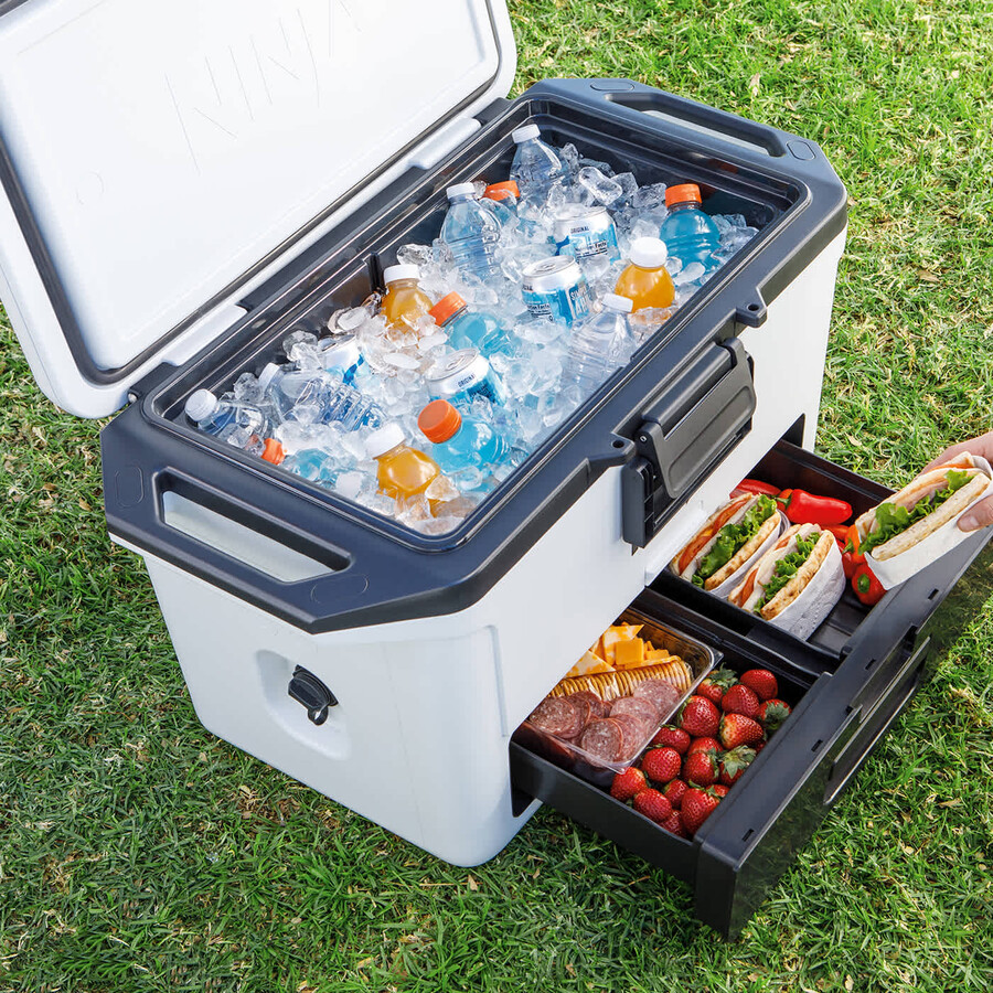 ninja frostvault 50qt47l harde koelbox - wolkenwit fb151ukwh