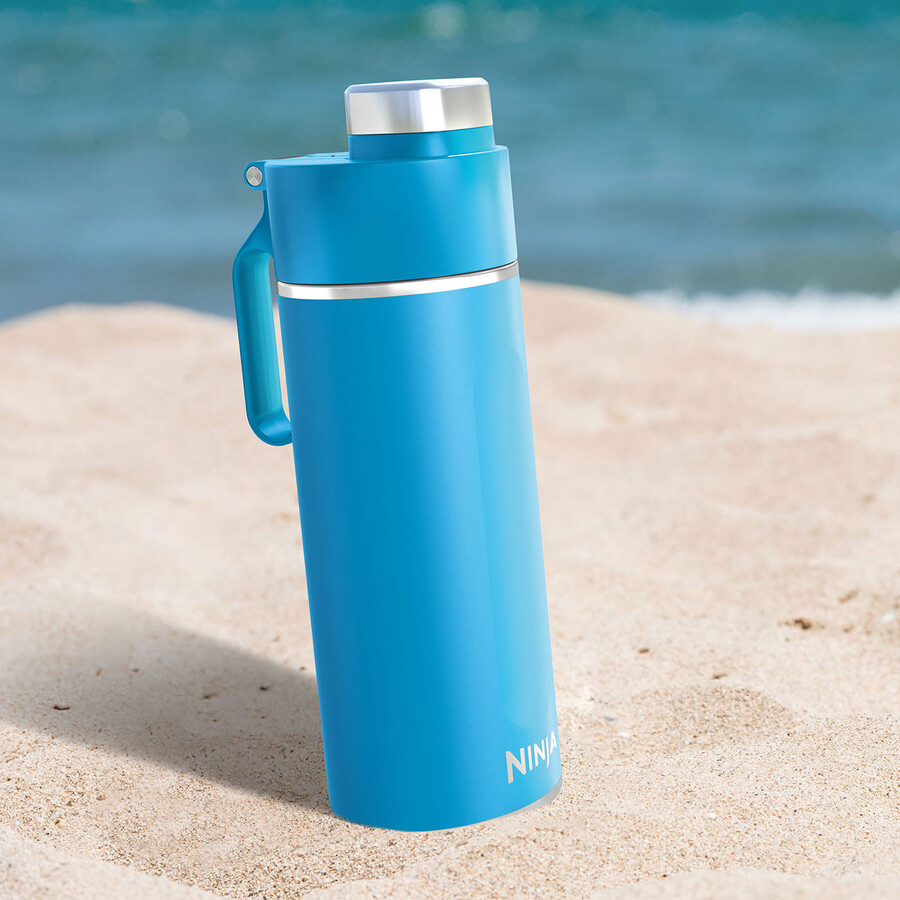 ninja thirsti 700 ml reisflacon – tropisch blauw dw2401euuksb