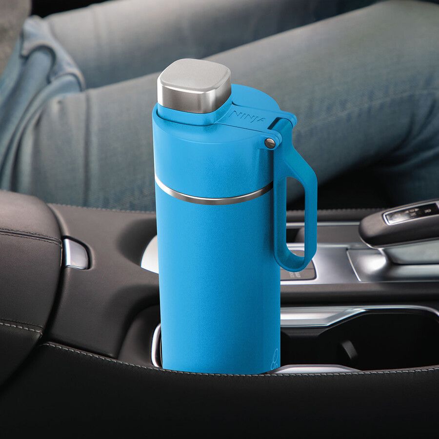 ninja thirsti 700 ml reisflacon – tropisch blauw dw2401euuksb