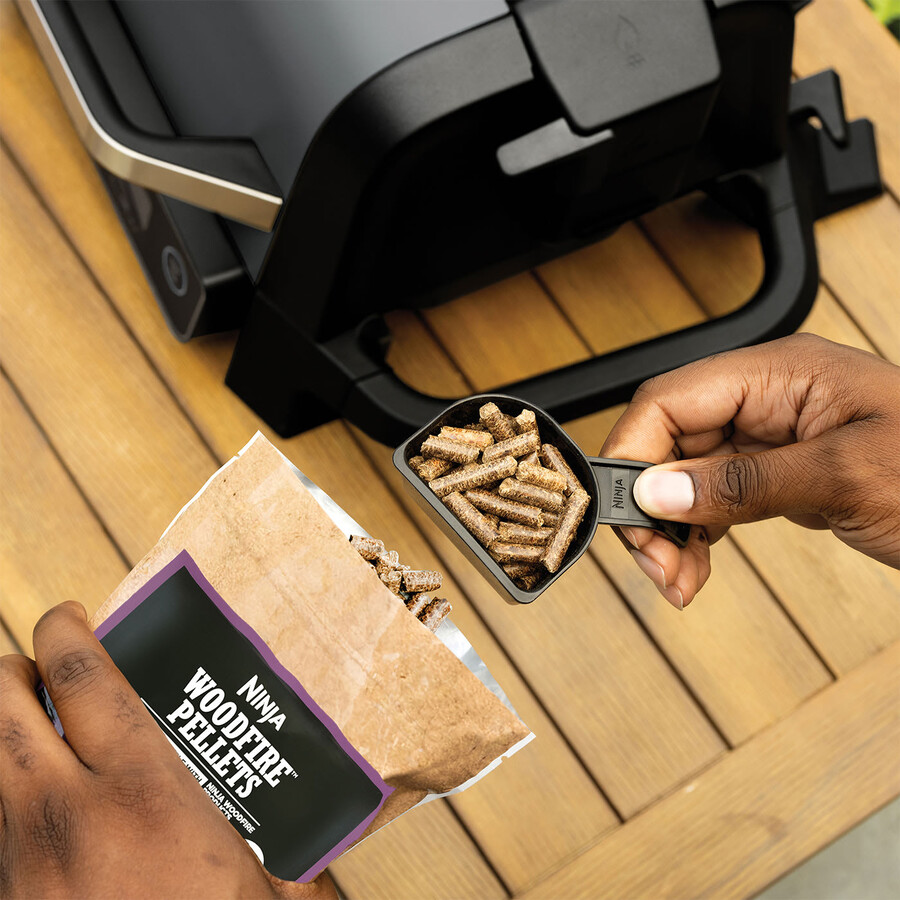 ninja woodfire elektrische barbecuegrill en rookoven og701uk