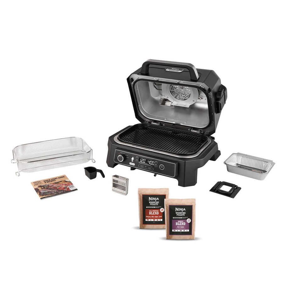 ninja woodfire pro xl elektrische barbecuegrill en rookoven og850uk