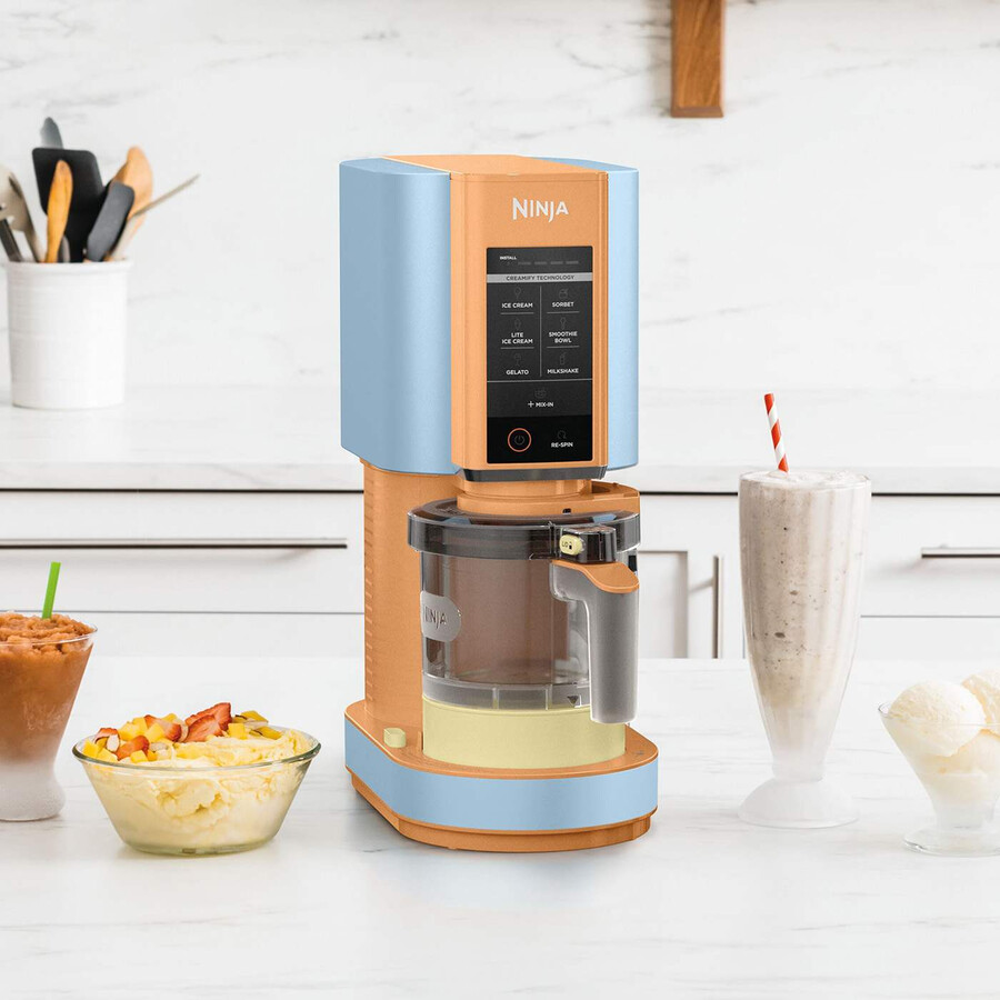 ninja creami ijs- en bevroren dessertmaker - suikerbosbes-abrikoos nc300ukaopl