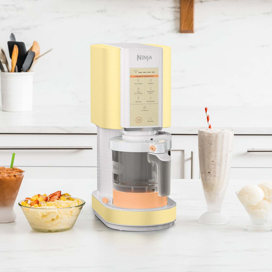 ninja creami ijs- en bevroren dessertmaker - gekruide citroenmeringue nc300ukcs