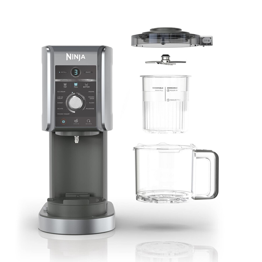 ninja creami deluxe 10-in-1 ijs- en bevroren drankmaker nc501uk