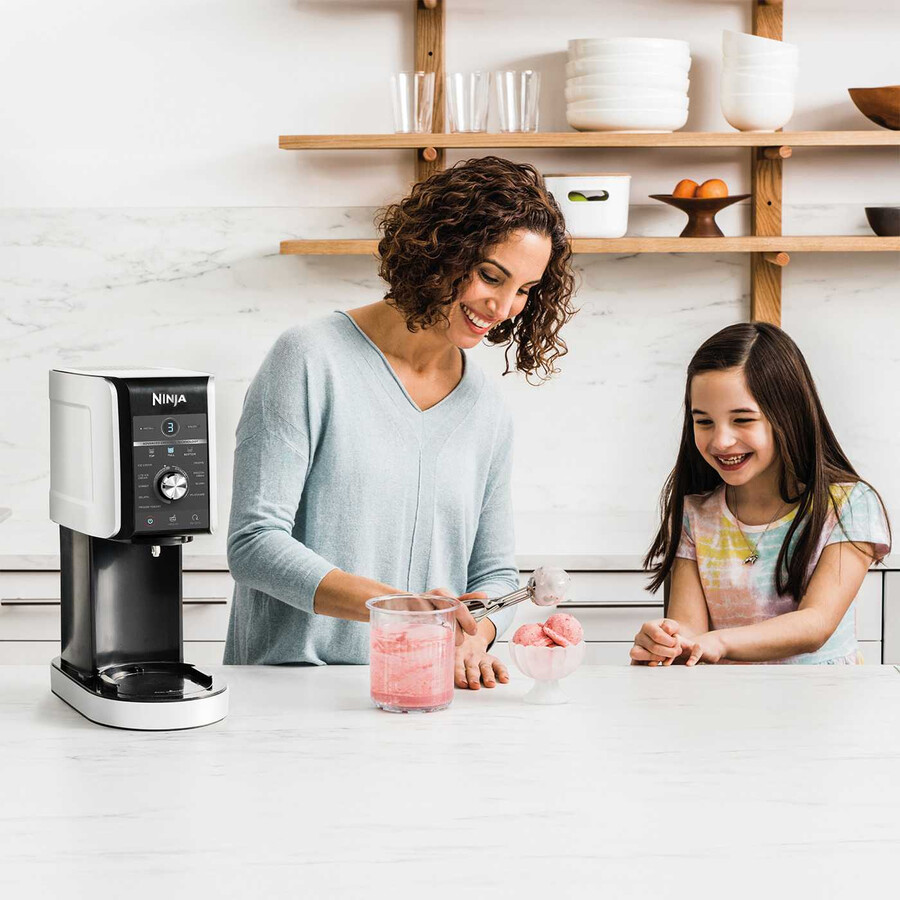 ninja creami deluxe 10-in-1 ijs- en bevroren drankmaker set van 4 bakjes