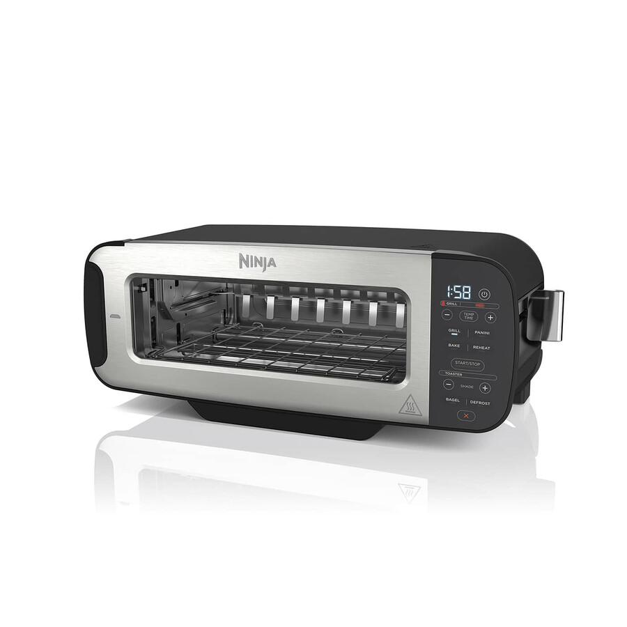 ninja foodi 3-in-1 broodrooster grill panini-pers zwart st200uk