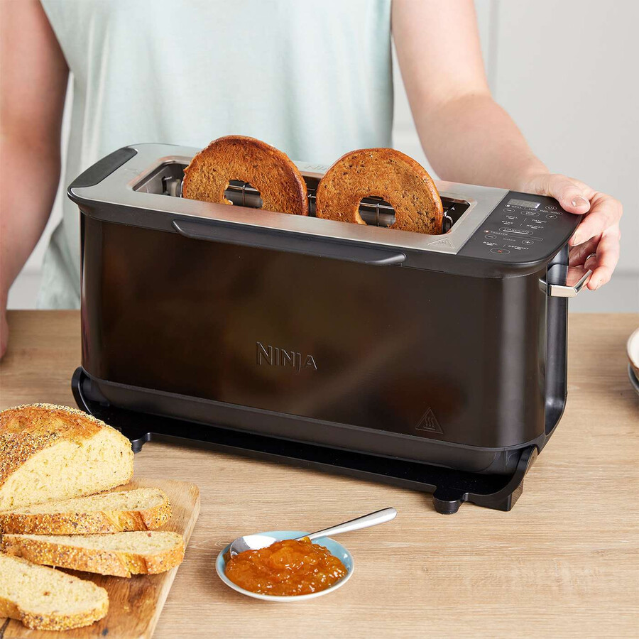 ninja foodi 3-in-1 broodrooster grill panini-pers zwart st200uk