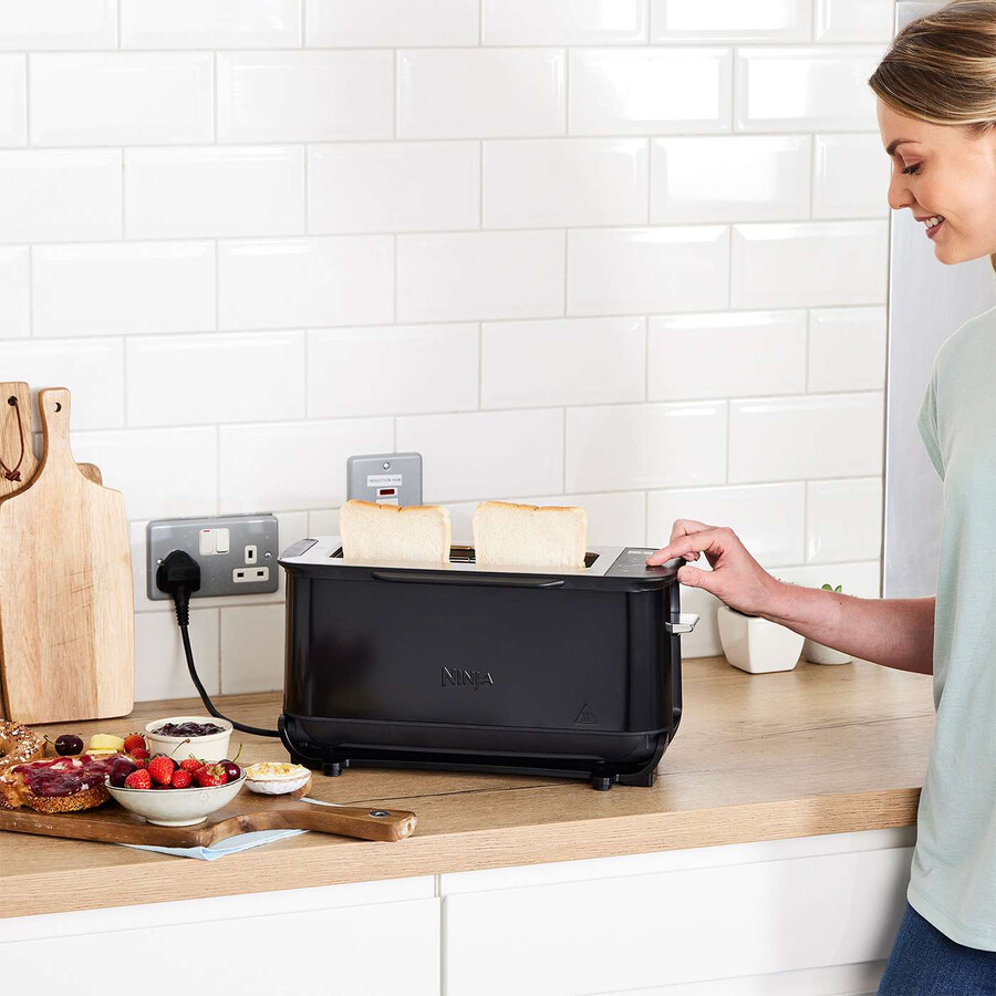 ninja foodi 3-in-1 broodrooster grill panini-pers zwart st200uk