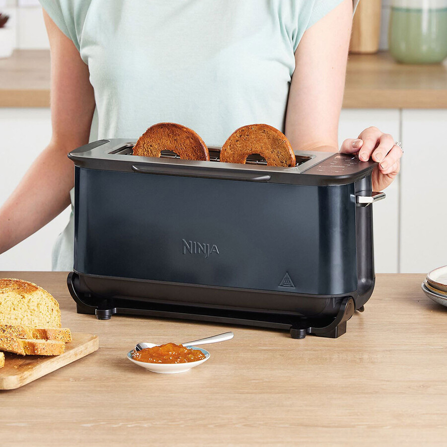 ninja foodi 3-in-1 broodrooster grill panini-pers - cyber space st200ukcyd