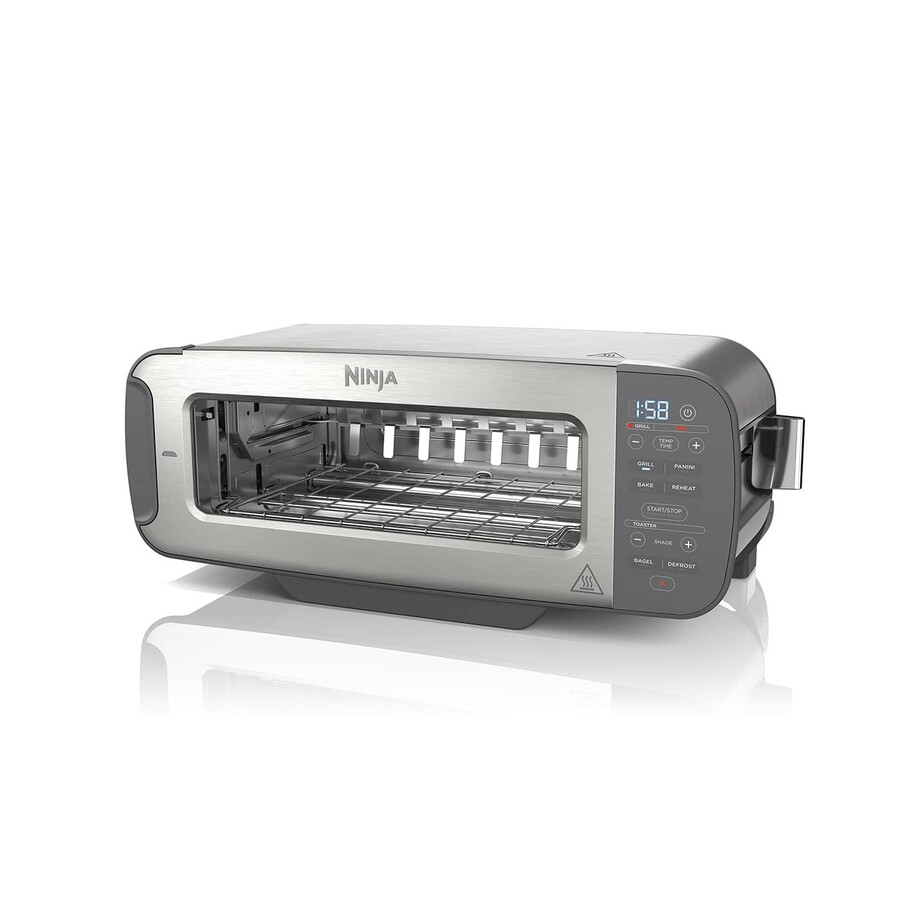 ninja foodi 3-in-1 broodrooster grill panini-pers roestvrij staal st202uk