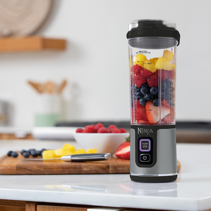 ninja blast draadloze draagbare blender – zwart bc151ukbk