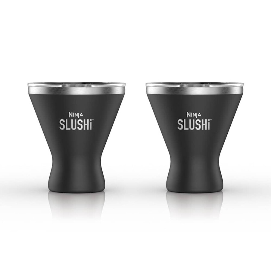 ninja slushi cocktailbeker 2 stuks – zwart